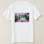 Palm Tree Sky Image - Tropical Paradise  T-shirt (Design achterkant)