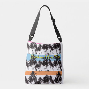 Palm Tree Skyline Cross body tas