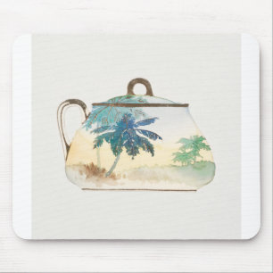 Palm Tree Sugar Bowl van Noritake Factory Muismat