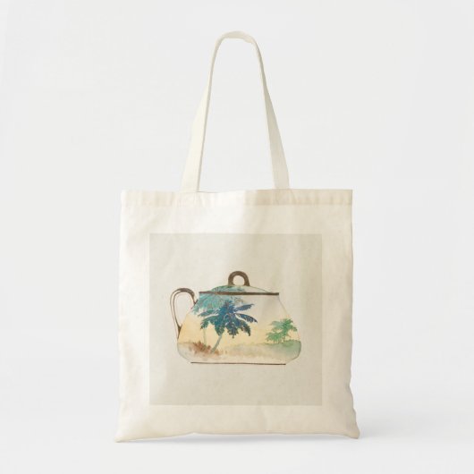 Palm Tree Sugar Bowl van Noritake Factory Tote Bag (Voorkant)