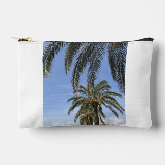 Palm Tree Summer Vibe Accessory Pouch Etui (Voorkant)