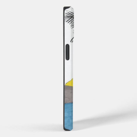 Palm Tree Sunrise Case-Mate iPhone Case (Achterkant / Rechts)