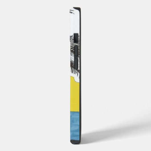 Palm Tree Sunrise Case-Mate iPhone Case (Achterkant / Links)