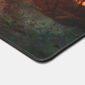 Palm Tree Sunset Beach Desk Mat (Hoek)