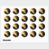 Palm Tree Sunset Dank u sticker (Vel)