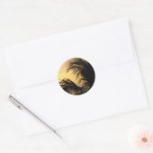 Palm Tree Sunset Dank u sticker (Envelop)