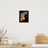 Palm Tree Sunset Los Angeles 11x14 Poster (Keuken)
