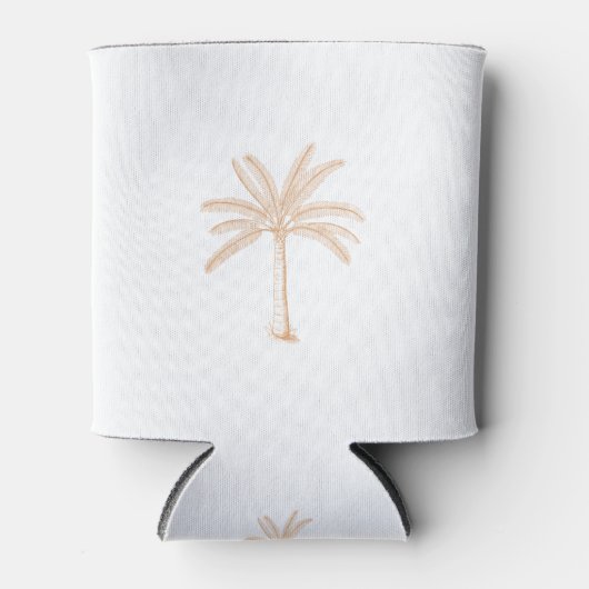 Palm Tree-tan Blikjeskoeler (Voorkant)