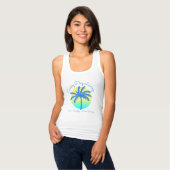 Palm Tree Tank Top (Volledige Voorkant)