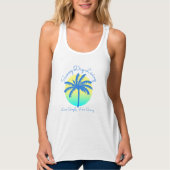 Palm Tree Tank Top (Voorkant)