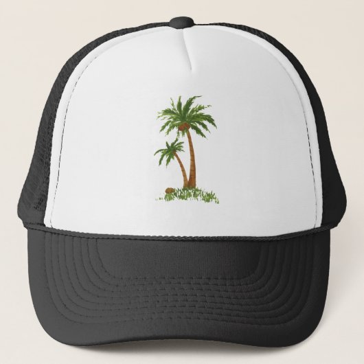 PALM TREE TRUCKER PET (Voorkant)