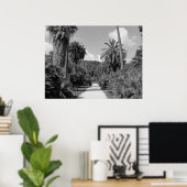 Palm Trees Abide Poster (Thuiskantoor)