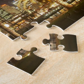 Palm Trees and CBD at Night, Sydney, New South Legpuzzel (Zijkant)