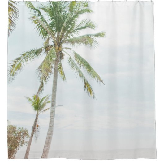 Palm Trees beach Dream #2 #tropical Douchegordijn (Voorkant)