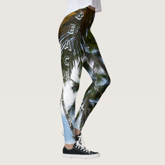 Palm Trees Beach Life Legging (Rechts)