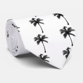 Palm Trees Beach Life Stropdas. Stropdas (Opgerold)