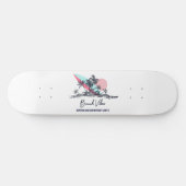 Palm Trees Beach  Persoonlijk Skateboard (Horizontaal)