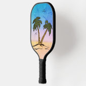 Palm Trees Beach Pickleball Paddle (Links)