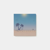 Palm Trees Beach Post-it® Notes (Voorkant)