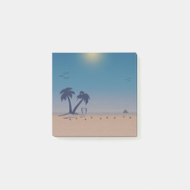 Palm Trees Beach Post-it® Notes