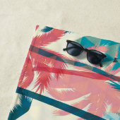 Palm Trees Beach Towel Strandlaken (In situ)