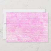  Palm Trees Beach Wedding Invitations Kaart (Achterkant)