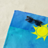 Palm Trees Beach Zomertijd! Strandlaken (In situ)