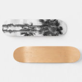 Palm Trees Black White #1 #wall #art Persoonlijk Skateboard (Horizontaal)