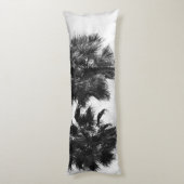 Palm Trees Black White #2 #wall #art Lichaamskussen (Achterkant (Verticaal))