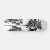 Palm Trees Black & White Vibes #8 #wall #decor Persoonlijk Skateboard (Horizontaal)