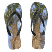 Palm Trees Blue Sky Teenslippers (Voetbed)
