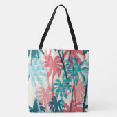Palm Trees Canvas tas (Voorkant)