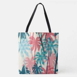 Palm Trees Canvas tas