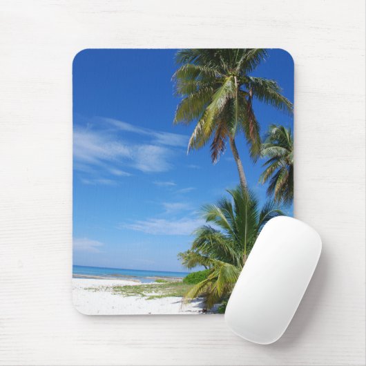 Palm Trees, Cayman Mousepad Muismat (Met muis)