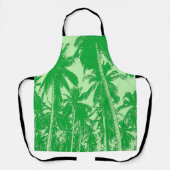 Palm Trees Design in Green Schort (Voorkant)