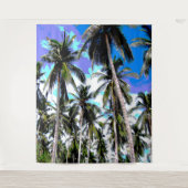 Palm Trees Design Posterised Effect Wandkleed (Voorkant)