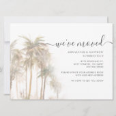 Palm Trees die naar huis gaan We hebben Waterverf  (Voorkant)