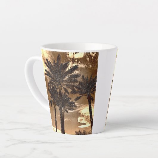 Palm Trees Drama Latte Mok (Linkerhoek)