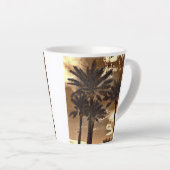Palm Trees Drama Latte Mok (Rechterhoek)