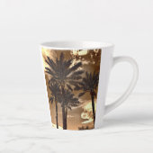 Palm Trees Drama Latte Mok (Rechts)