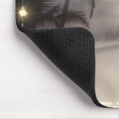 Palm Trees Elegant Beach  Tropisch Glam Muismat (Hoek)