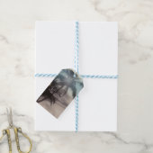 Palm Trees Elegant Tropical Beach Party Favor Cadeaulabel (Met Touw)