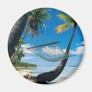 Palm Trees en Hammock Magneet
