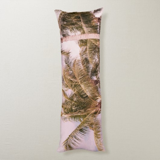 Palm Trees Finesse #1 #tropical Lichaamskussen (Achterkant (Verticaal))