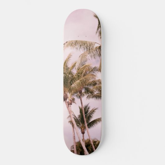 Palm Trees Finesse #1 #tropical Persoonlijk Skateboard (Voorkant)