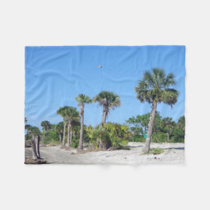 Palm Trees fleece deken