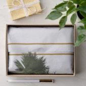 Palm Trees & Gold Elegant Tropical Summer Tissuepapier (Geschenk)