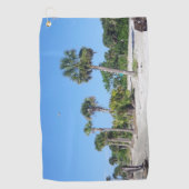 Palm Trees golfhanddoek (Voorkant)