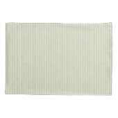 Palm Trees in Pastel Green Arch Motifs Textured Kussensloop (Achterkant)