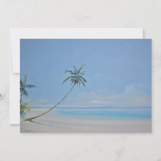 Palm Trees Kaart (Voorkant)